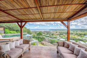 Villa Teranga avec vue panoramique sur la baie de Tamarin